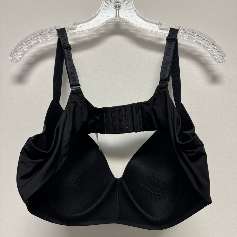 Bundle of 2 Victoria's Secret T-Shirt Lightly Lined Wireless Brad Black Size 44C - Picture 4 of 7